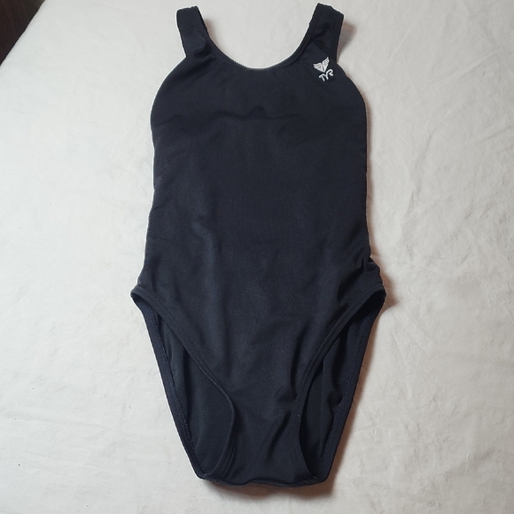 TYR Other - TYR Kids Black One Piece Swimsuit Size 14/16 Youth